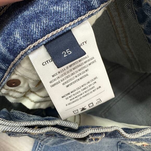 Citizens Of Humanity Jolene High Rise Vintage Slim Size 25 - Picture 8 of 12